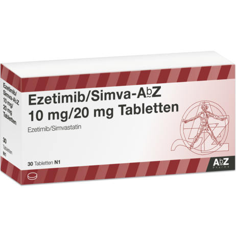 Ezetimib/Simva-AbZ 10&nbsp;mg/20&nbsp;mg Tabletten