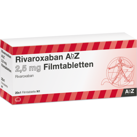 Rivaroxaban AbZ 2,5&nbsp;mg Filmtabletten