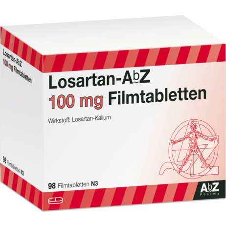 Losartan-AbZ 100&nbsp;mg Filmtabletten
