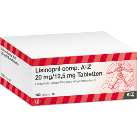 Lisinopril comp. AbZ 20&nbsp;mg/12,5&nbsp;mg Tabletten