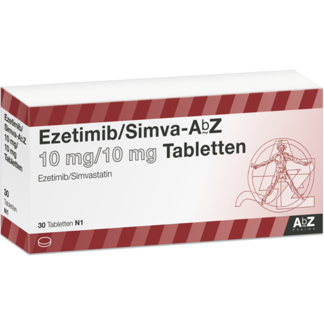 Ezetimib/Simva-AbZ 10&nbsp;mg/10&nbsp;mg Tabletten